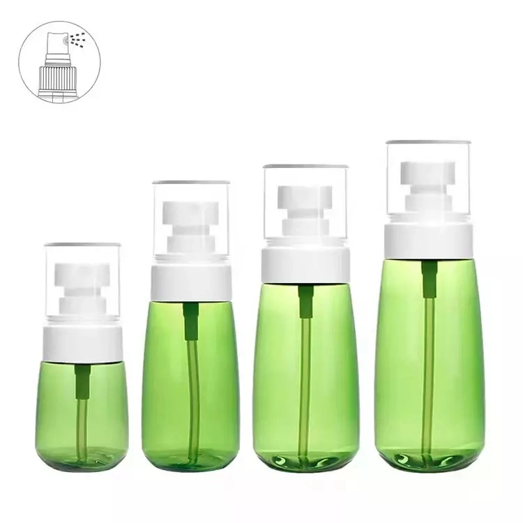 PETG Empty Travel Liquid Cosmetics Plastic Spray Bottle for Perfume