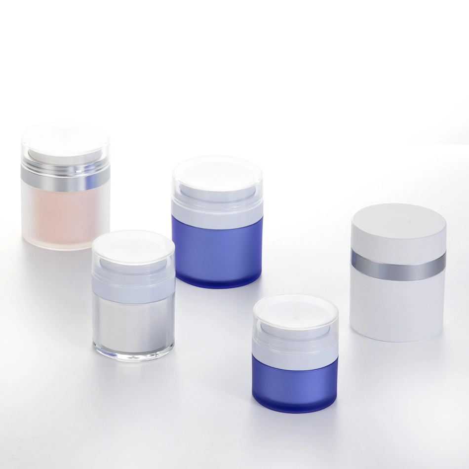 30ml 50ml 100ml Cosmetic Packaging Plastic Acrylic Airless Pump Cream Jar