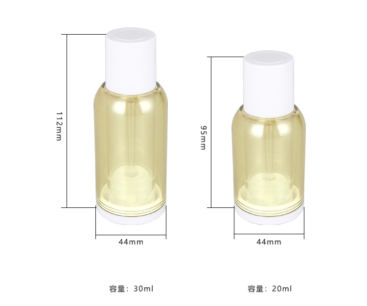 20ml 30ml Empty Plastic PETG Dropper Bottle for Serum Cosmetic Packaging