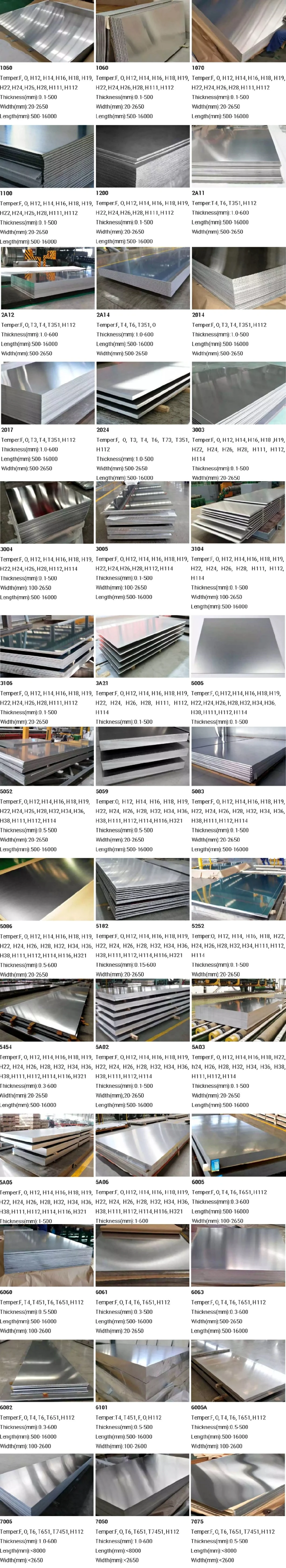 5000 Series Almg3 Aluminum 5052 5754 5083 Sheet / Plate